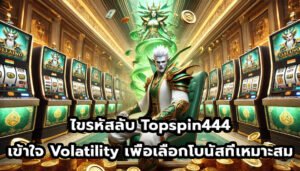 ไขรหัสลับ Topspin444 เข้าใจ Volatility เพื่อเลือกโบนัสที่เหมาะสม-15